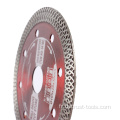 Saw Blade Hot pressé 105-230 mm Plaque d&#39;onde en maille en céramique ultra-mince